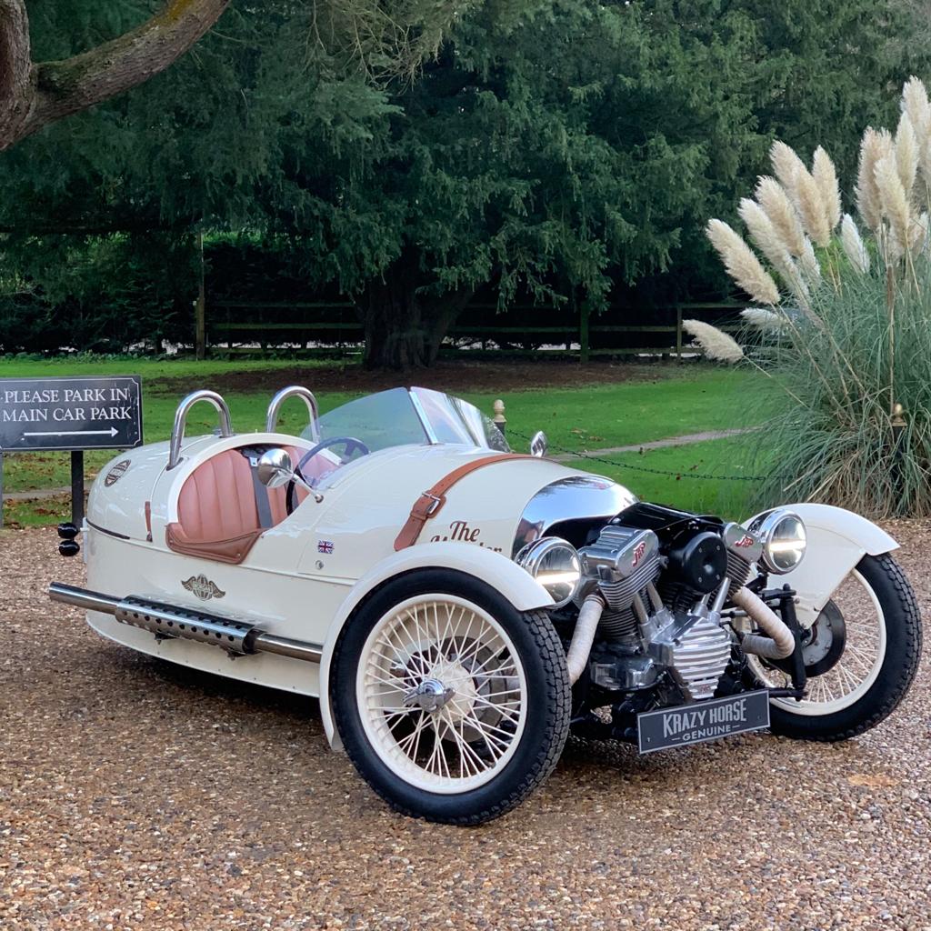 Morgan 3 wheeler - Cream - With JAP cover set