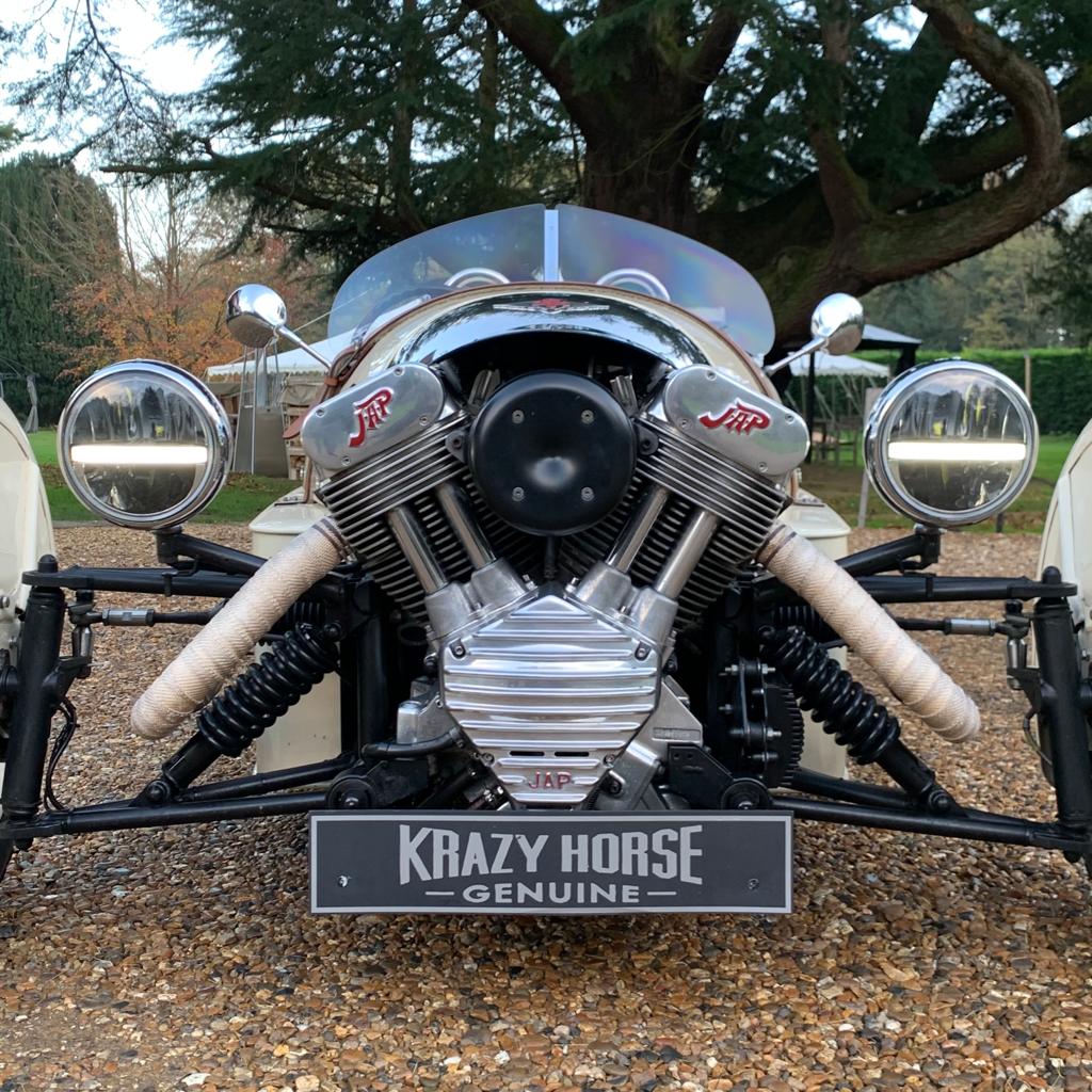 Morgan 3 wheeler - Cream - With JAP cover set