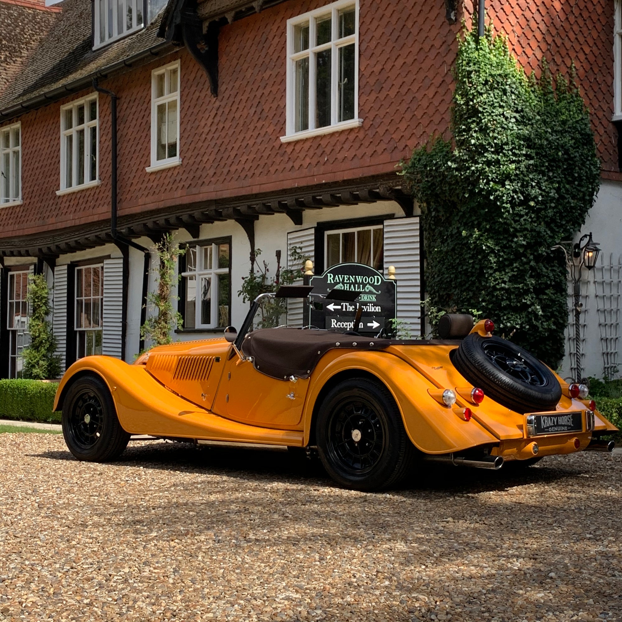 MORGAN ROADSTER 3.7 V6 286 BHP - MORGAN CLASSIC ORANGE
