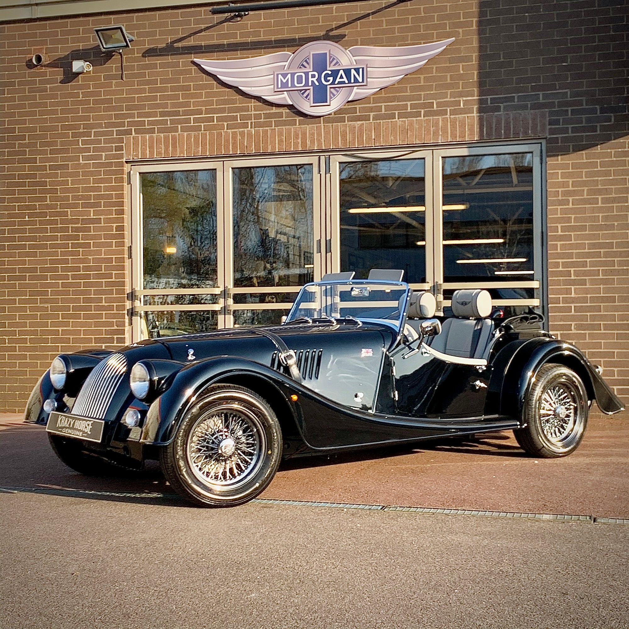 SOLD - Morgan Plus 4 - Sport Black