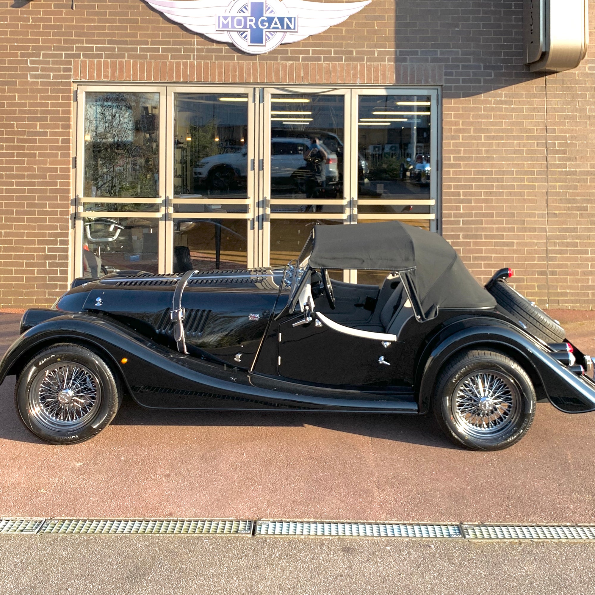 SOLD - Morgan Plus 4 - Sport Black