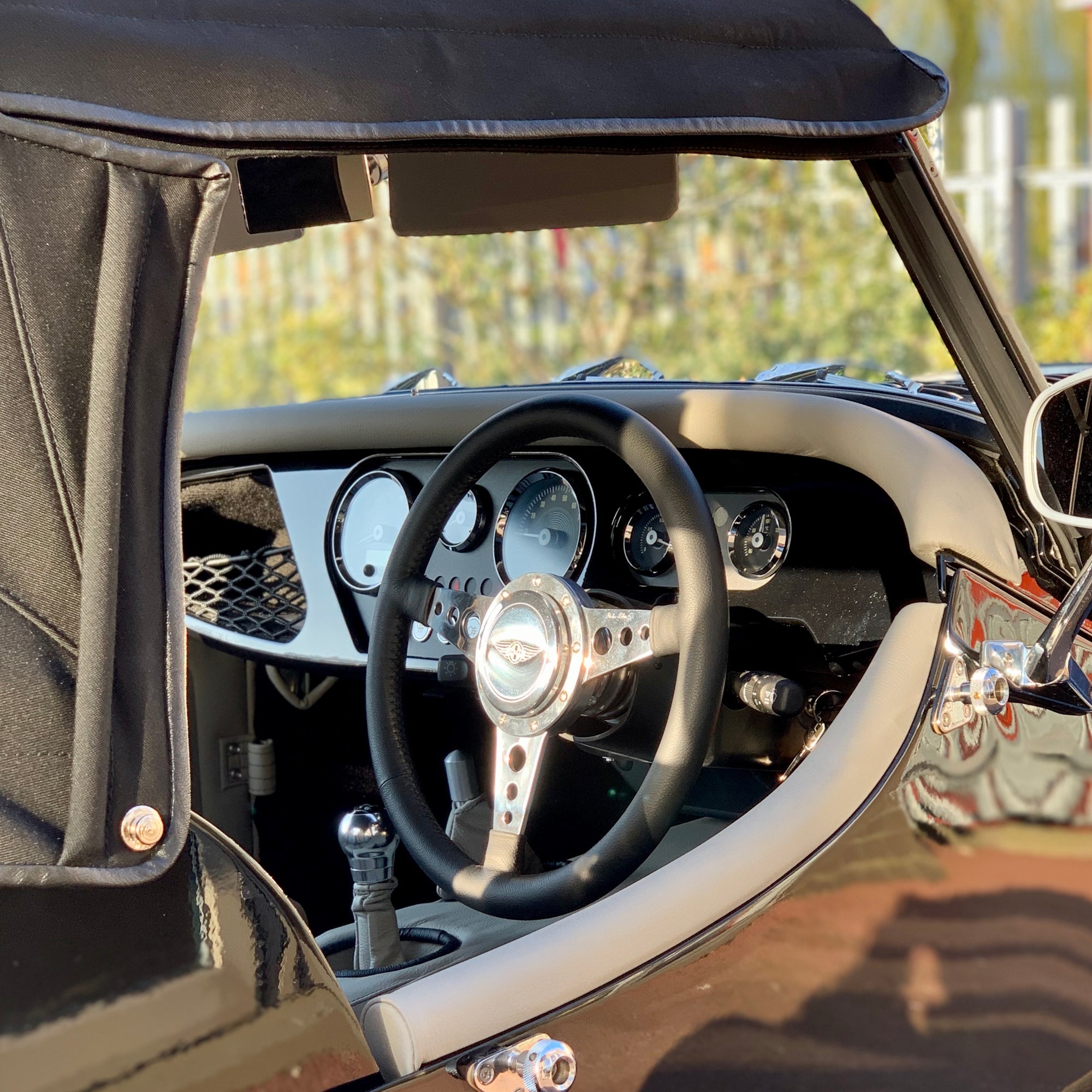 SOLD - Morgan Plus 4 - Sport Black