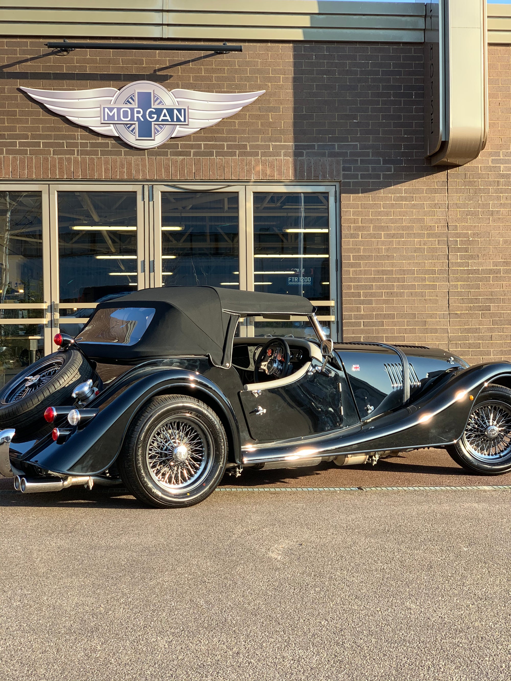 SOLD - Morgan Plus 4 - Sport Black