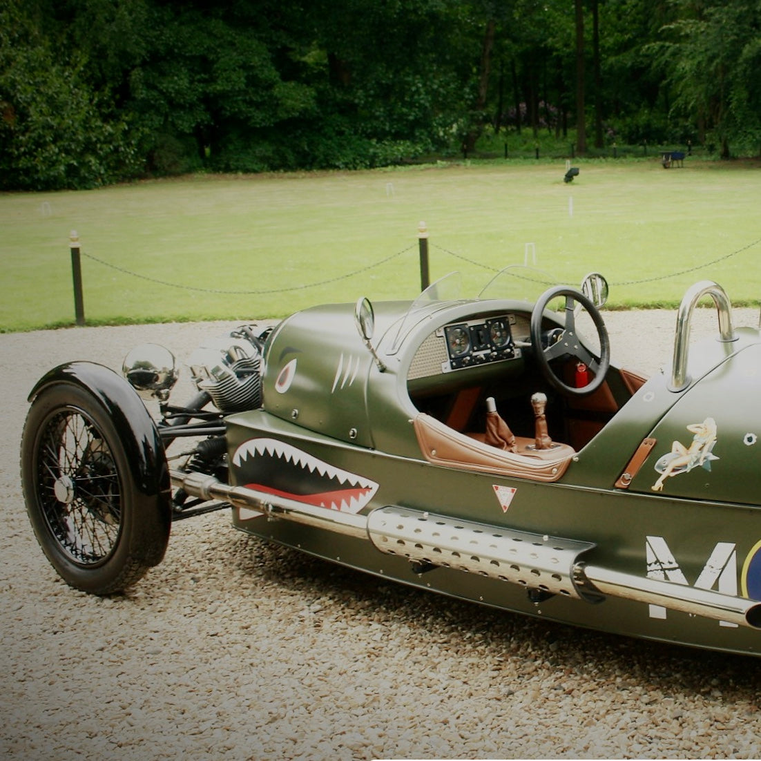 SOLD - Morgan 3 Wheeler - Green Shark