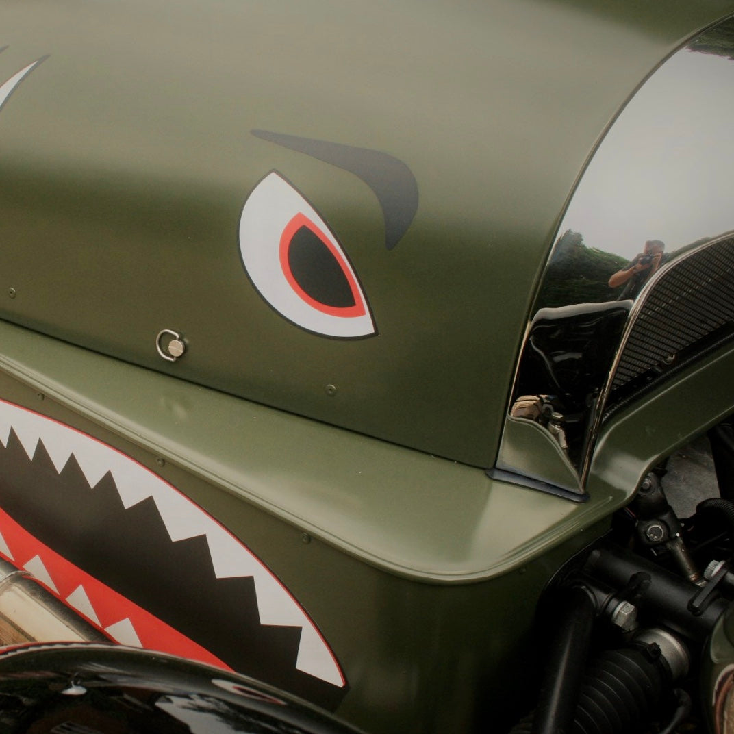 SOLD - Morgan 3 Wheeler - Green Shark