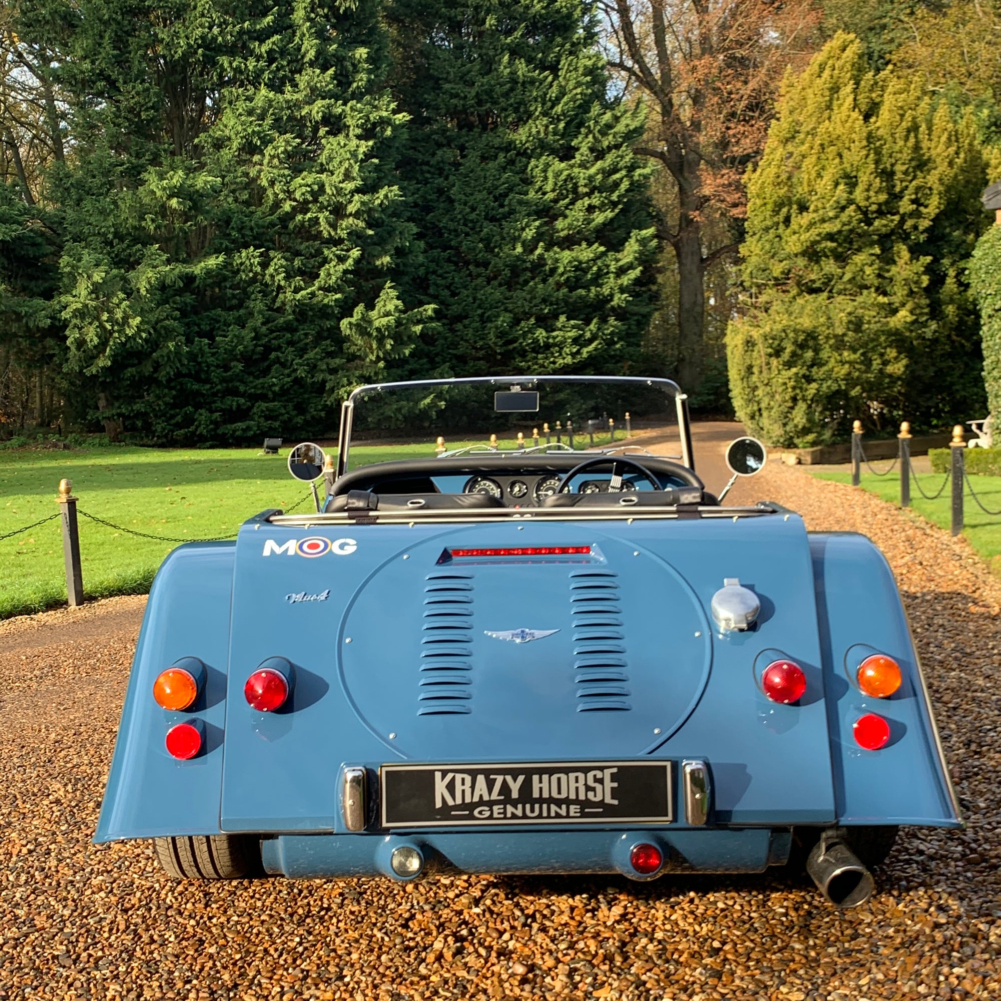 SOLD - Morgan Plus 4 - RAF Blue