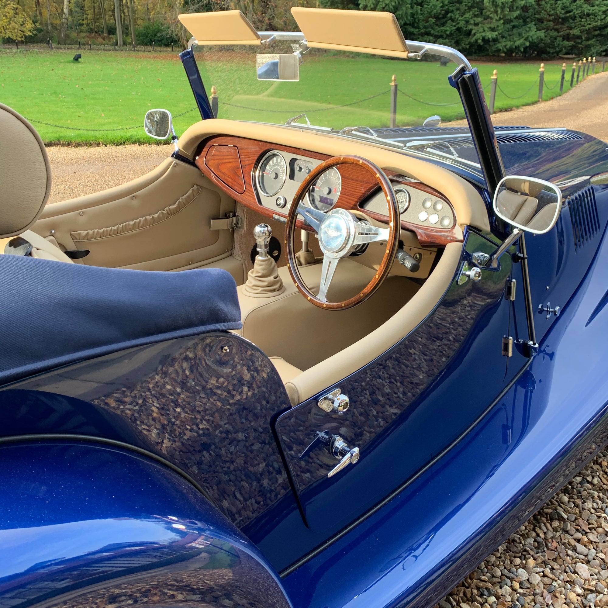 SOLD - Morgan Roadster Le Mans Blue