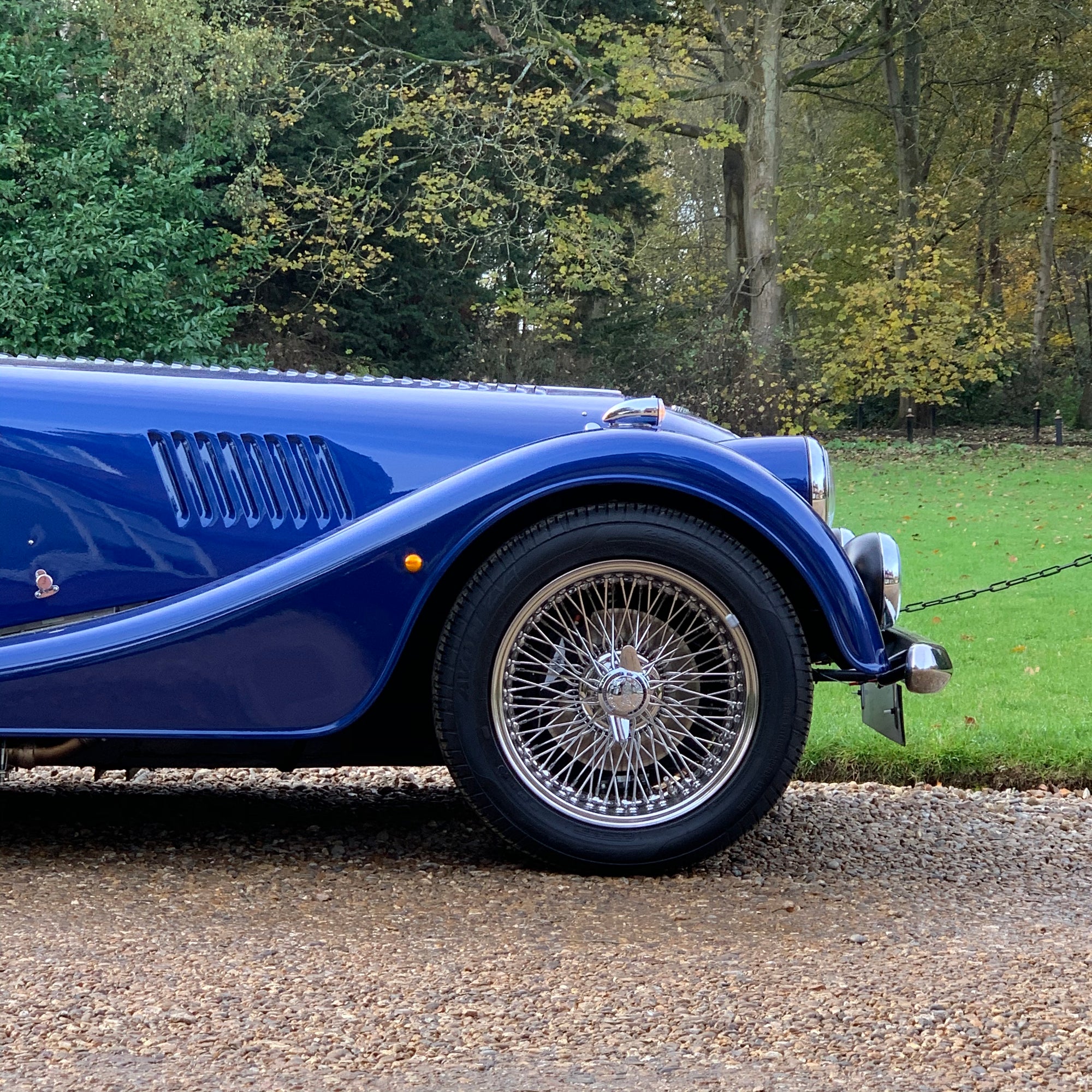 SOLD - Morgan Roadster Le Mans Blue