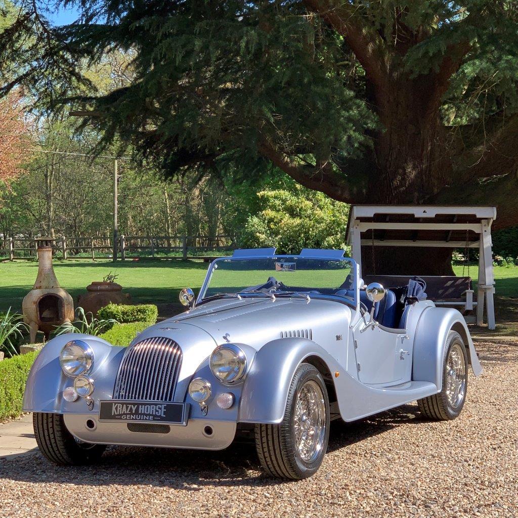 SOLD - Morgan Plus 4 110 Edition - Floret Silver