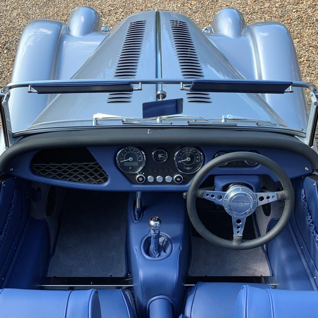 SOLD - Morgan Plus 4 110 Edition - Floret Silver