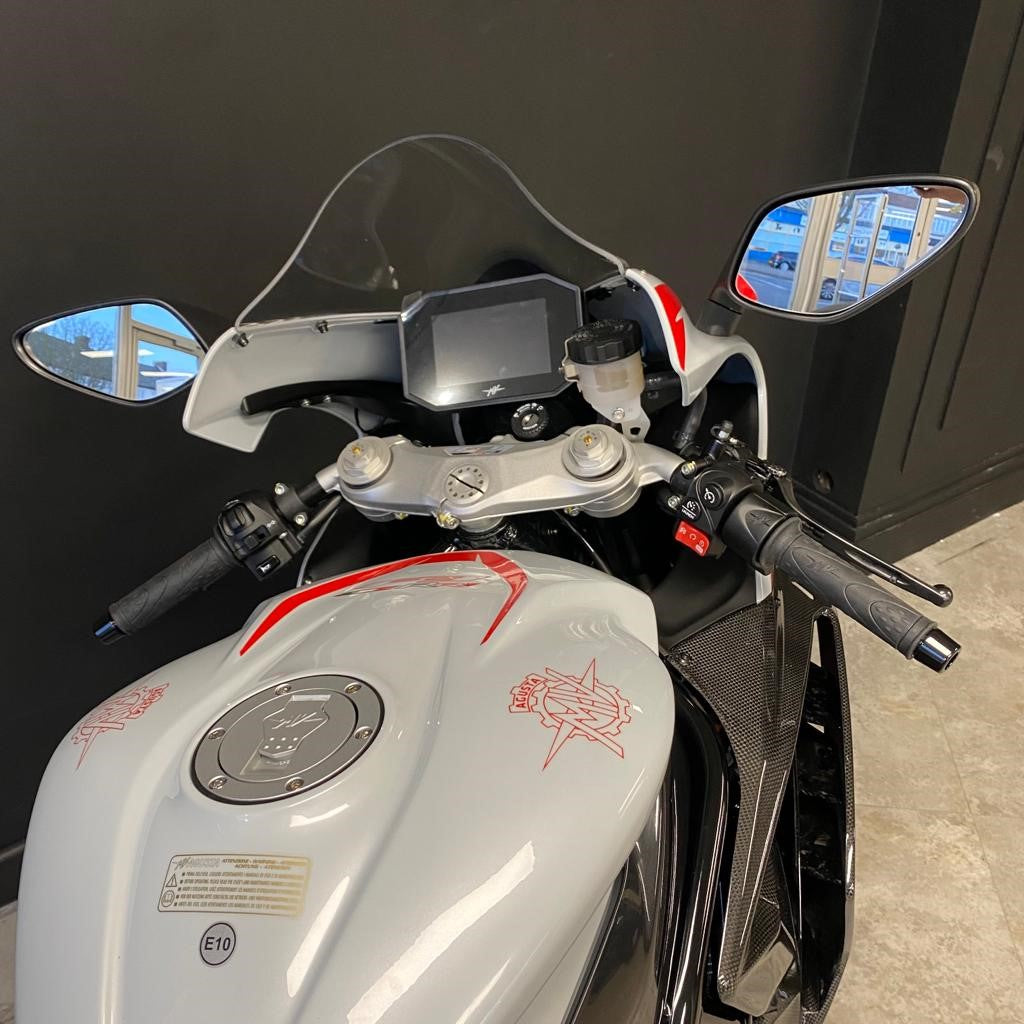 MV Agusta F3 RR Plus race Kit - SURREAL WHITE & MAMBA RED