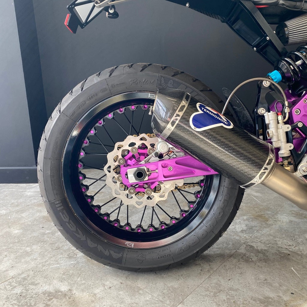 Zaeta 530 DT – Anodised Purple- Matte Black