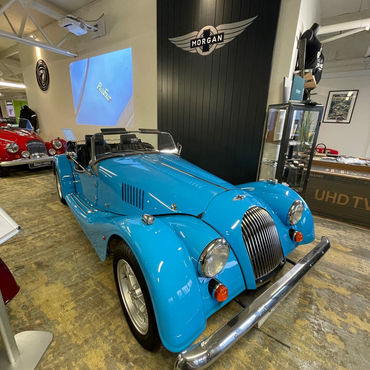 SOLD - Morgan Roadster - Riviera Blue