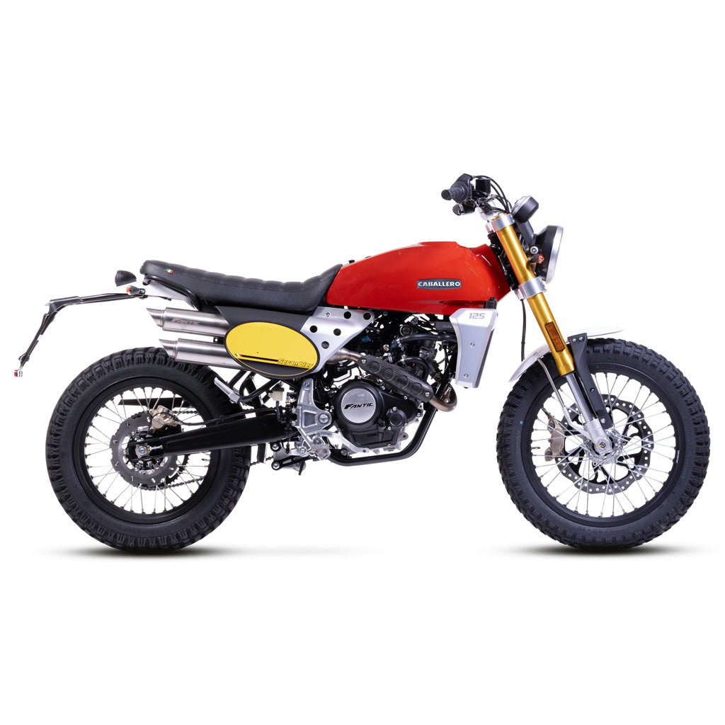 2024 Fantic Caballero Scrambler 125 - Red