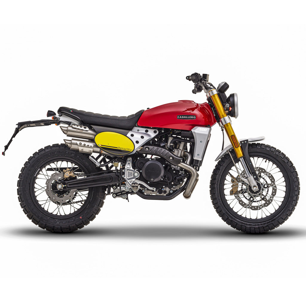 2024 Fantic Caballero Scrambler 500 - Red or blue