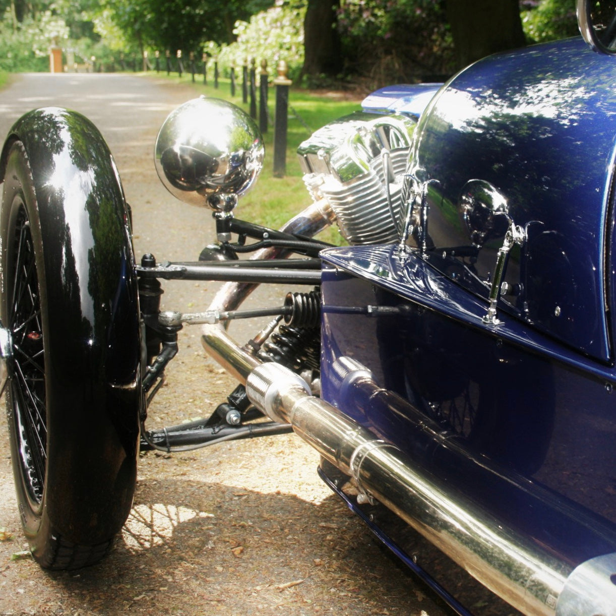 SOLD - Morgan 3 Wheeler - Tour De France Blue