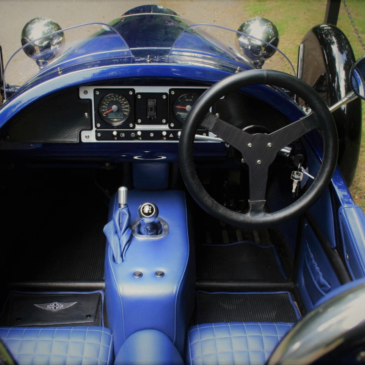 SOLD - Morgan 3 Wheeler - Tour De France Blue