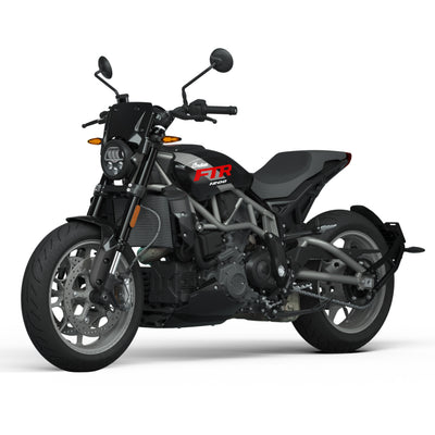 Indian FTR Sport - Black Metallic with Red Graphics