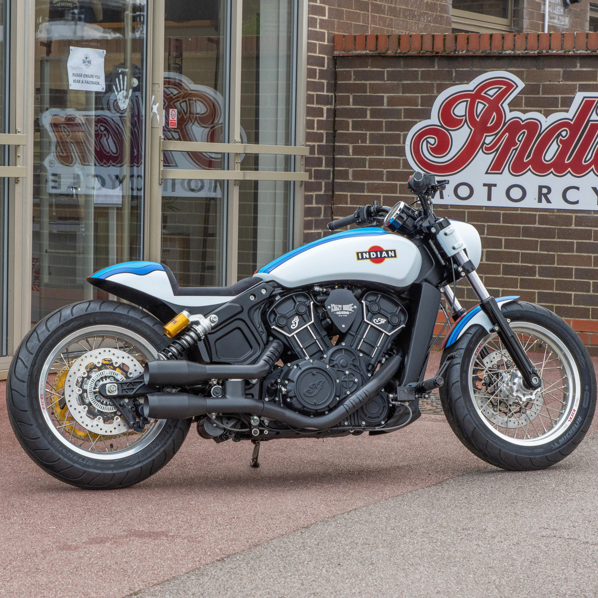 SOLD - Krazy Horse Indian Scout Special - The "CIN CIN"