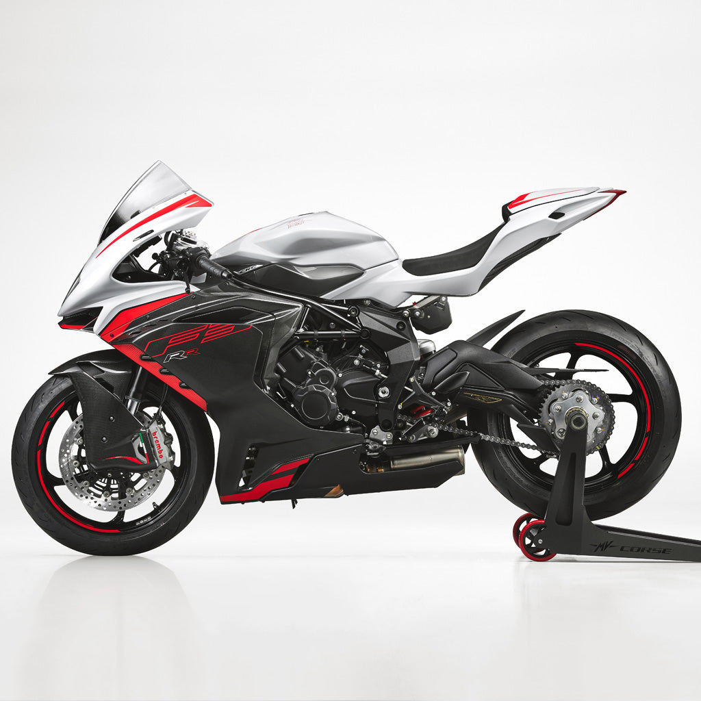 MV Agusta F3 RR - Surreal White Gloss/mamba Red Gloss or Racing Kit Fire Red Matt/Metallic Dark Grey Matt