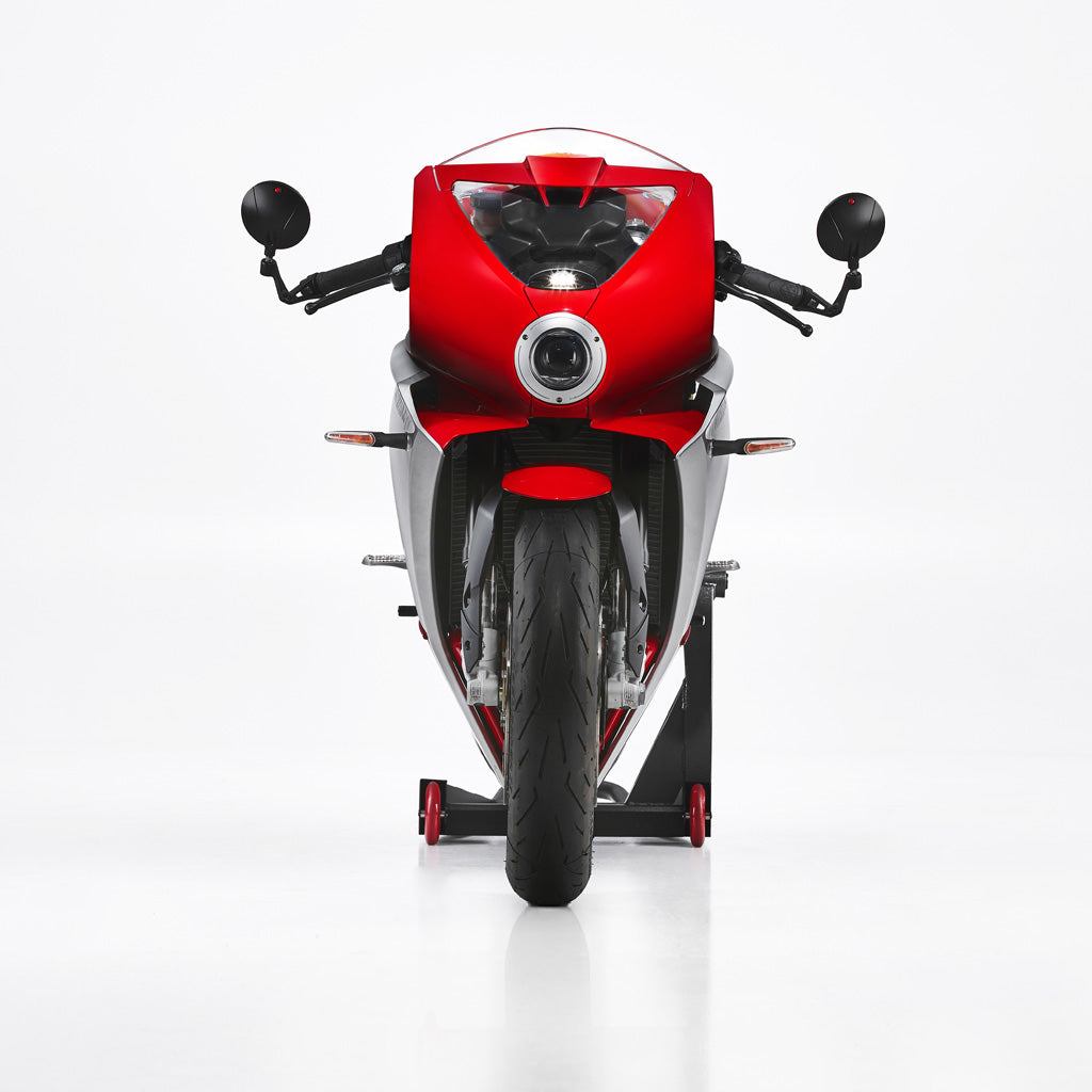 MV Agusta Superveloce - Pearl metallic yellow/ Matt Metallic Graphite or Ago Red / Ago silver