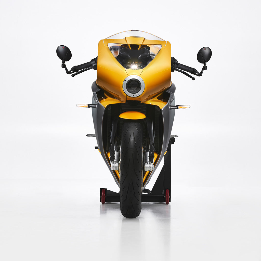 MV Agusta Superveloce - Pearl metallic yellow/ Matt Metallic Graphite or Ago Red / Ago silver