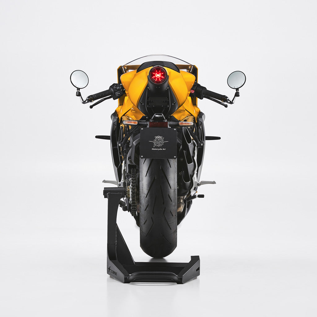 MV Agusta Superveloce - Pearl metallic yellow/ Matt Metallic Graphite or Ago Red / Ago silver