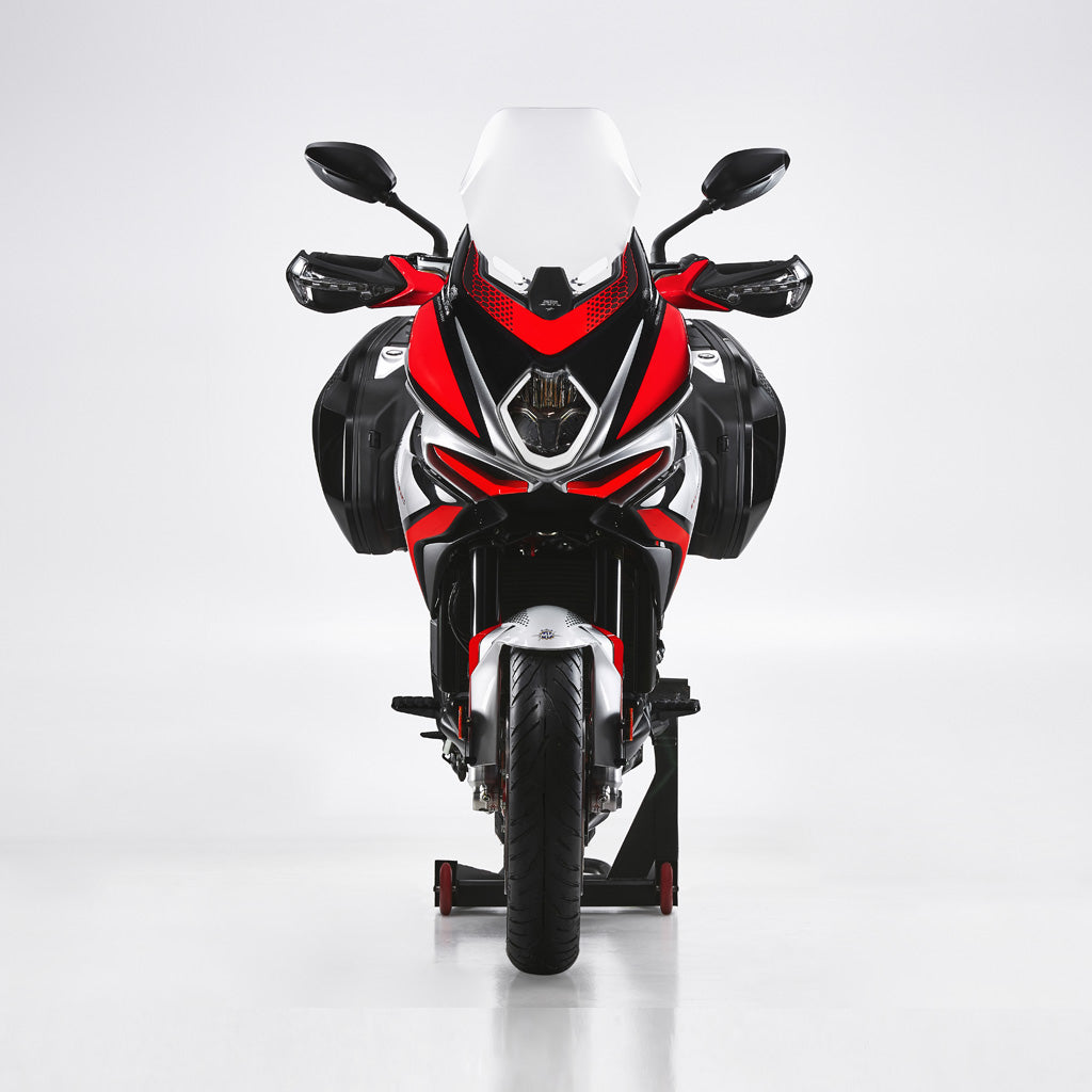 2021 MV Agusta Turismo Veloce Lusso SCS RC Ago Silver Glossy Black/Ago Red